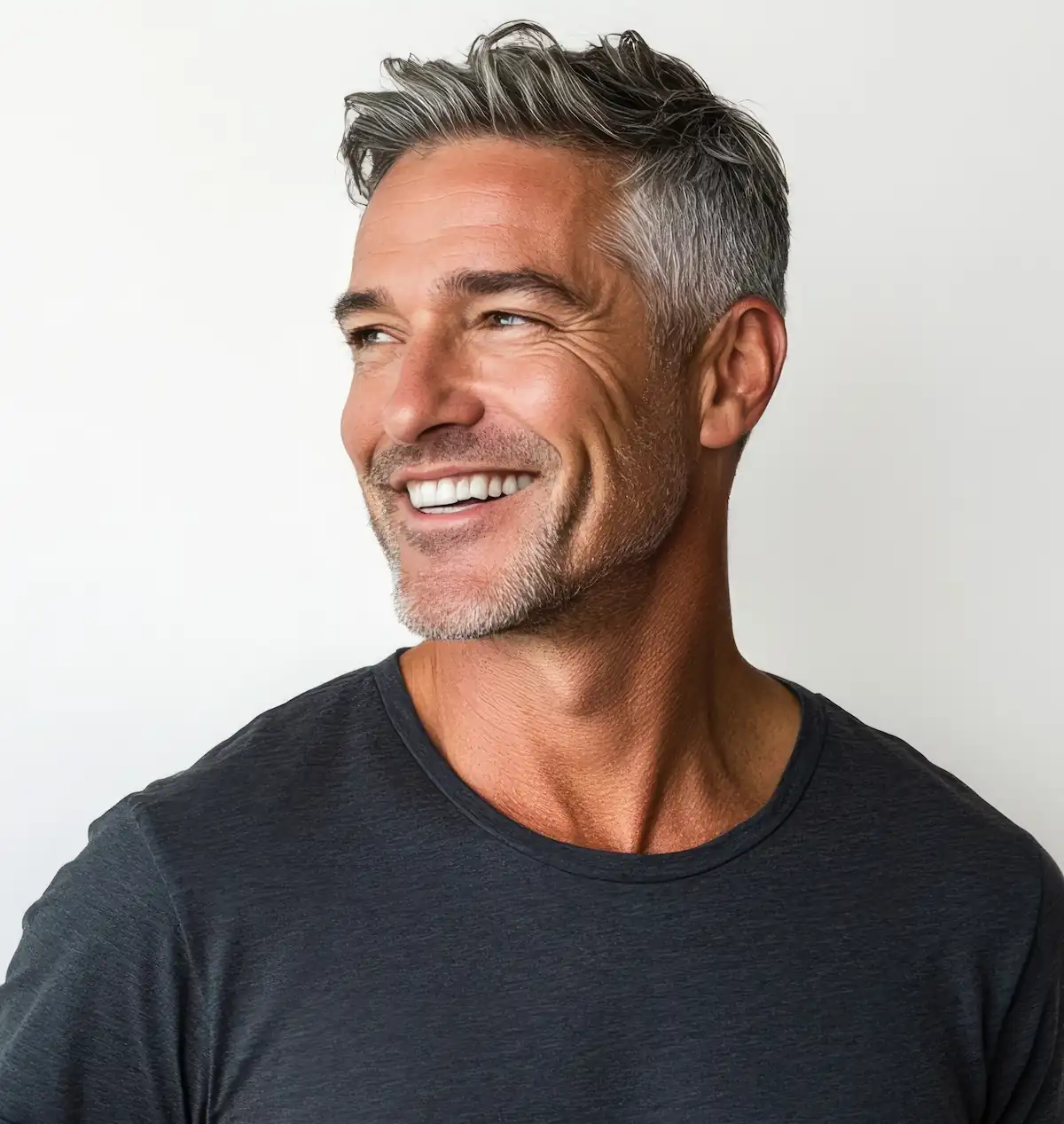 confident mature man